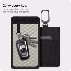 Varkaudenesto Spigen Pouch Keyless RFID Signal Blocker - musta