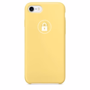Puhelimen Suojakuori Silicone Case iPhone 7 (iPhone 8) / Pollen / pakkauksessa