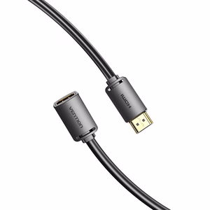 HDMI 2.0 uros - HDMI 2.0 naaras jatkojohto Vention AHCBH 2m, 4K 60Hz, (musta)
