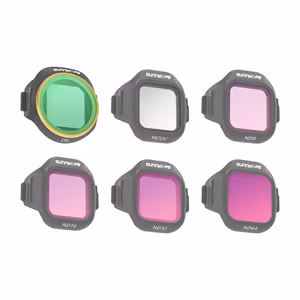 Set of 6 Sunnylife MCUV + CPL + ND8 + ND16 + ND32 + ND64 filters for MINI 5 Pro
