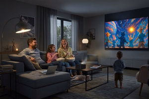 Optoma Photon Life PK32 standardin heittoetäisyyden projektori 1100 ANSI lumenin DLP UHD 4K (3840x2160) 3D musta