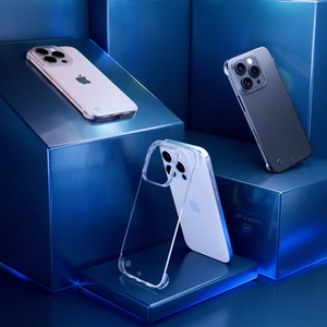 3mk Just20g Clear Case Suojakuori Apple iPhone 16 Pro:lle - läpinäkyvä