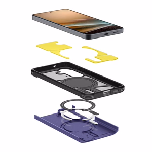 Spigen Tough Armor Mag MagSafe Case for Samsung Galaxy S26 - Purple