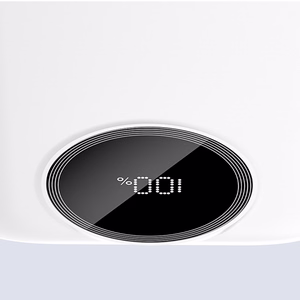 Dudao K13 10000mAh Powerbank with Built-in Cable - White