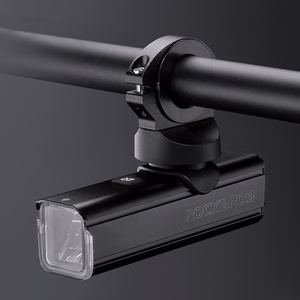 Rockbros 24610002001 polkupyörän etuvalo 1000 lm + USB-C - USB-A kaapeli - musta
