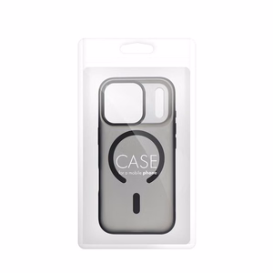 Case for iPhone 16 PRO Flexline Mag Cover compatible with MagSafe black