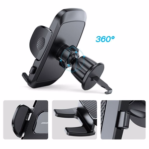 Autopuhelinteline Joyroom JR-ZS259 (ilmaventtiili) musta