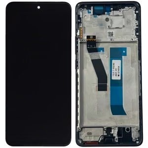 Xiaomi Redmi Note 15 4G LCD-näyttö kosketusnäytöllä kehyksellä Musta alkuperäinen (huoltopakkaus)