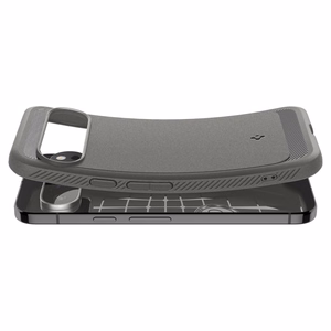 Spigen Rugged Armor -suojakuori Google Pixel 9 Pro XL:lle - harmaa