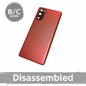 Takakansi yhteensopiva Samsung G780 S20 FE / Cloud punainen / kameraobjektiivilla 100% alkuperäinen (8/10 purettu)