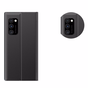 Uusi Sleep Case kansi, jossa on läppä toiminto jalusta Poco M4 Pro 5G vaaleanpunainen vaaleanpunainen