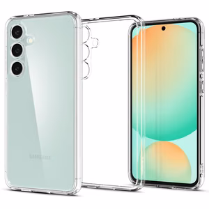Spigen Ultra Hybrid Suojakuori Samsung Galaxy S24 FE:lle - läpinäkyvä
