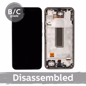 LCD-näyttö Samsung A346 A34 5G kehyksellä hopeinen (8,5/10 käytetty)