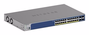 Netgear GS728TXP – 28-porttinen pinottava älykytkin, Gigabit Ethernet, 10G ja PoE