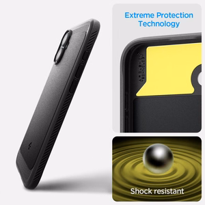 Spigen Rugged Armor Mag MagSafe Suojakuori iPhone 16 6,1 mattamusta