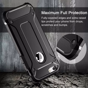 ARMOR suojakuori iPhone 6/6S - musta