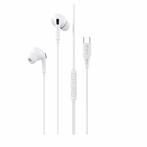 Devia langalliset kuulokkeet Kintone A3 Digital USB-C valkoiset
