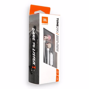 Langalliset kuulokkeet JBL T290 mikrofonilla, Jack 3,5mm, kultaiset