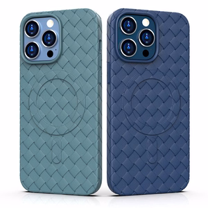 MagSafe Woven Suojakuori iPhone 15 Pro:lle - violetti