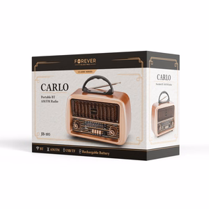 Forever Electro FM Radio CARLO JB-105 BT USB 1200mAh