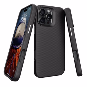 Perfectionists Triangle Mag suojakuori iPhone 16 Pro Max musta