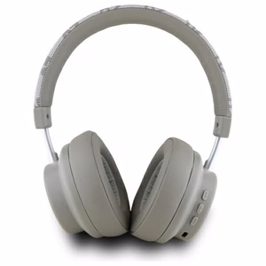 DKNY DKBHM2PCSHLE Bluetooth on-ear -kuulokkeet, Checkered Pattern, beiget