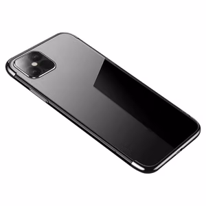 Kirkas väri tapauksessa geeli kansi tapauksessa metallinen kehys Xiaomi Redmi Note 11 Pro 5G / 11 Pro musta