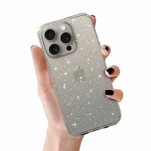 Crystal Glitter Suojakuori iPhone 11 Pro hopeinen
