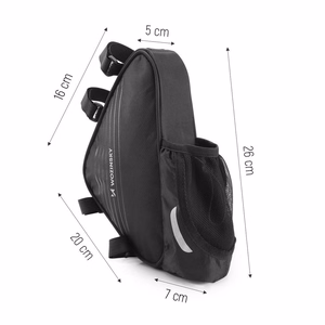 Wozinsky frame bag 1.5l black (WBB23BK)