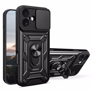 Defender Slide Suojakuori iPhone 17 6,3":lle musta