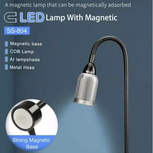 Sunshine SS-804 magneettijalustalla LED-lamppu