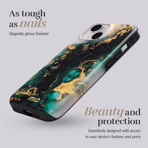 MIO Green Marble Magsafe suojakuori iPhone 17 Pro Max