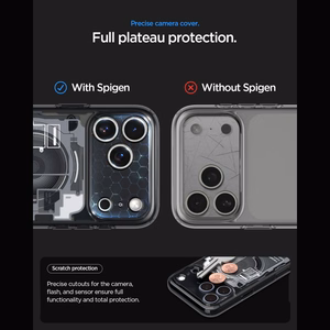 Spigen Ultra Hybrid MagSafe Zero One -suojakuori iPhone 18 Pro / 17 Pro -malleille, musta