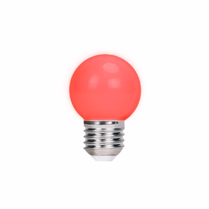 Forever Light LED-lamppu E27 G45 2W 230V punainen 5 kpl
