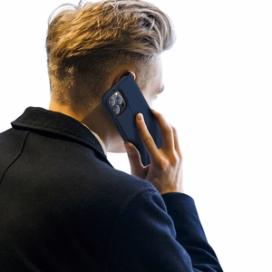 Dux Ducis Skin Pro kirjahylly tyyppinen kotelo iPhone 13 Pro Max sininen