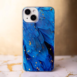 Gold Glam suojakuori puhelimelle Samsung Galaxy A25 5G (global) sininen