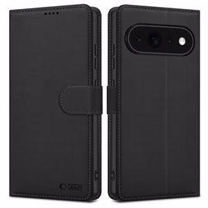 Tech-Protect Wallet -suojakuori mallille Google Pixel 11 Pro XL – mattamusta