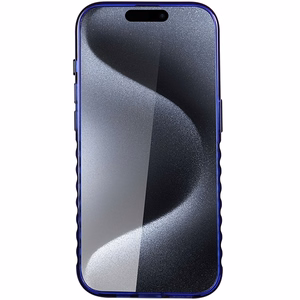 Audi IML Big Logo MagSafe Suojakuori iPhone 15 Pro:lle - sininen