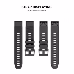 Tech-Protect Smooth Garmin Fenix 5 / 6 / 6 Pro / 7 musta