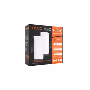 Tenda MX12 Dual-band (2.4 GHz / 5 GHz) Wi-Fi 6 (802.11ax) White 3 Internal