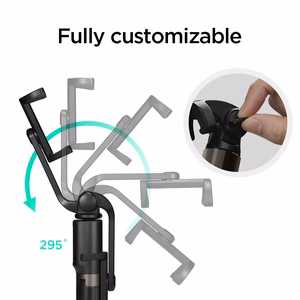 Selfie stick Spigen S540W Bluetooth with tripod - black