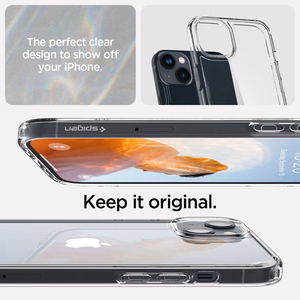 Spigen Ultra Hybrid iPhone 14 -kotelo - Kirkas