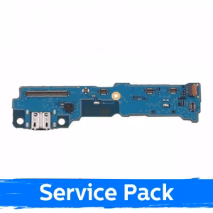 Latausportti yhteensopiva Samsung T813 Tab S2 9.7'' flex-kaapelilla / hopeinen (Service Pack)