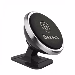 Baseus 360° magneettinen autoteline (Overseas Edition) - hopea