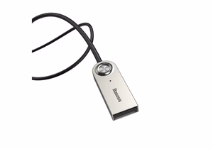 AUX Bluetooth hands-free -vastaanotin Baseus BA01 musta CABA01-01