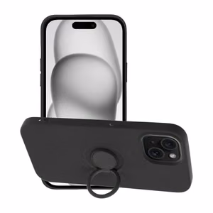 Silikoninen rengaspuhelinkuori XIAOMI Redmi Note 13 Pro 5G - musta