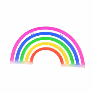 Neon LED valo RAINBOW 5 väriä FLNE14X Forever Light