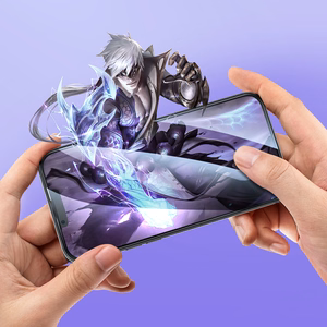 Borofone Tempered glass BF8 Diamond Armor Full Screen 5D Large Arc for Iphone 15/16 - 10 pieces