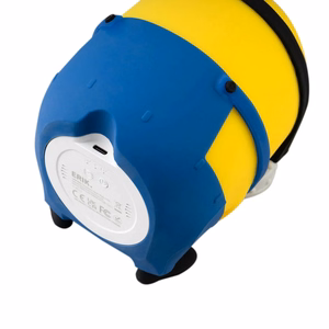 Minions Bobin pehmeä silikoninen LED-yövalo lapsille, 15 cm