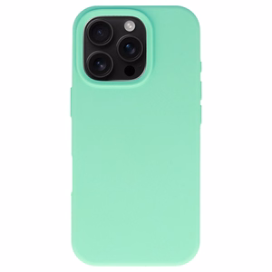 Silicone Lite Suojakuori iPhone 16 Pro:lle - minttu
